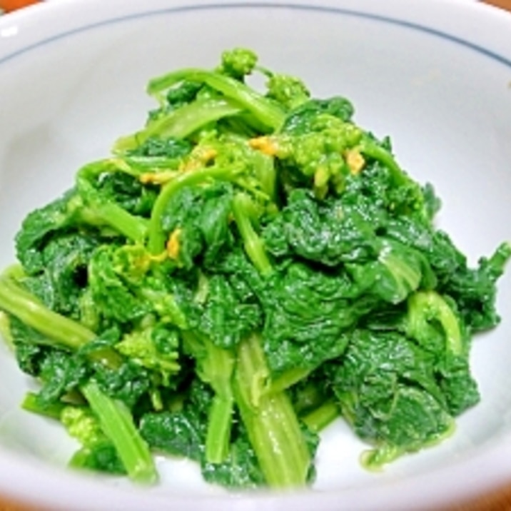 菜の花 簡単からし和え レシピ 作り方 By 根岸農園 楽天レシピ